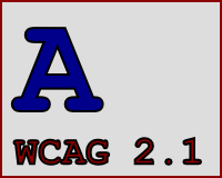 WCAG 2.1 A
